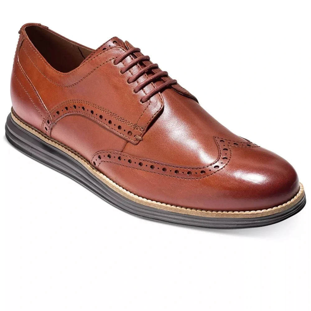 COLE HAAN Men's Original Grand Wing Oxfords Sz 10